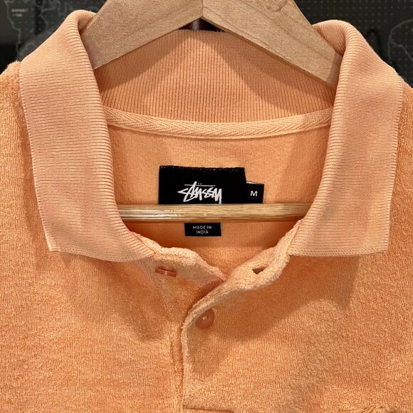 Stussy - Terry Polo (#1140011) - Peach - Picture 3 of 7